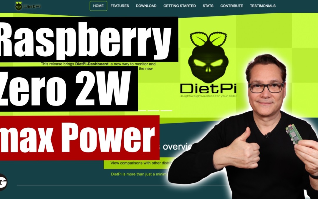 Raspberry Zero 2W & DietPi – das perfekte Team für maximale Performance