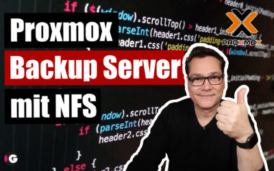 Proxmox Backup Server mit NFS Share einrichten