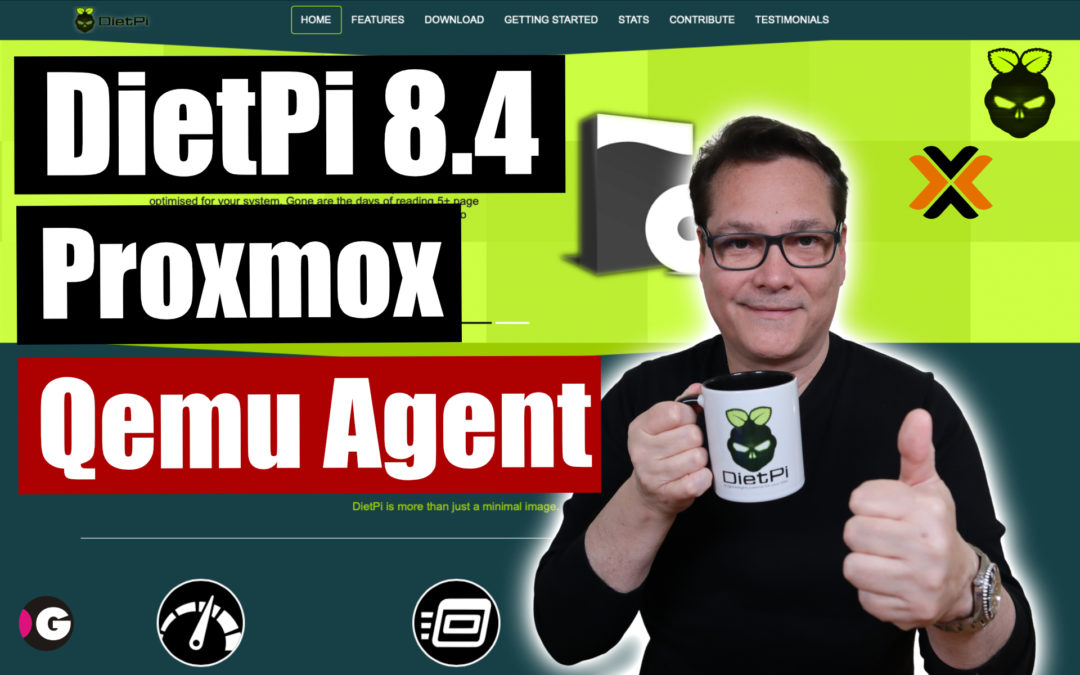 DietPi VM & QEMU Agent unter Proxmox