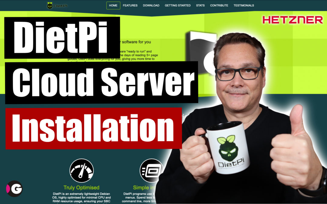 DietPi als Cloud Server – hier mit Hetzner Cloud