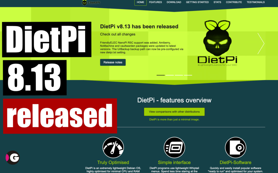 DietPi 8.13 wurde released – Das sind die Neuerungen